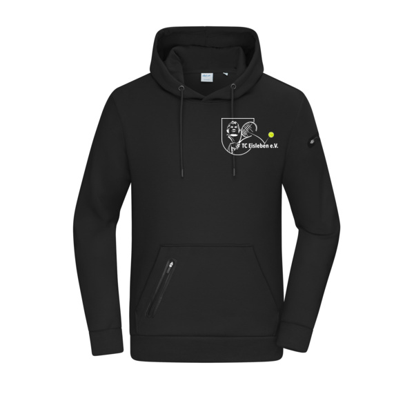 Brustdruck weiß - Men's Hoody Interlock Miniaturansicht