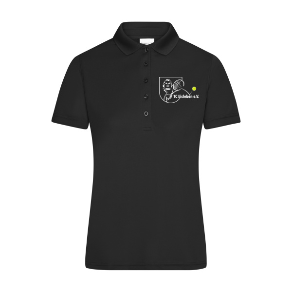 Brustdruck weiß - Ladies' Active Polo Miniaturansicht