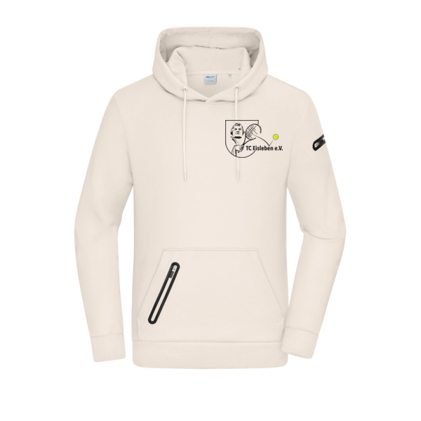 Brustdruck schwarz - Men's Hoody Interlock Miniaturansicht