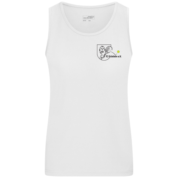 Brustdruck schwarz - Ladies' Active Tanktop Miniaturansicht