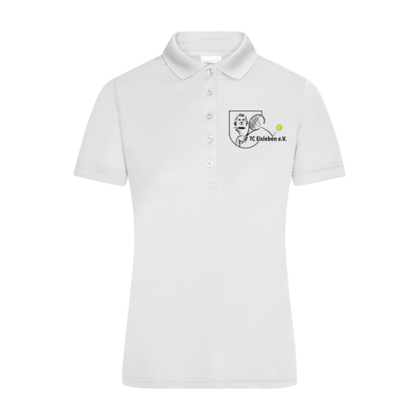 Brustdruck schwarz - Ladies' Active Polo Miniaturansicht
