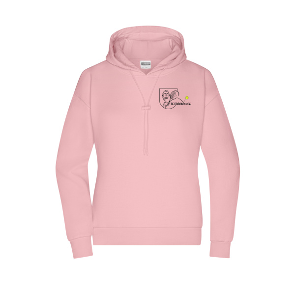 Brustdruck schwarz - Ladies' Lounge Hoody Miniaturansicht