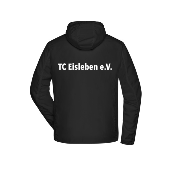 Rückendruck weiß - Men's Sports Jacket Miniaturansicht