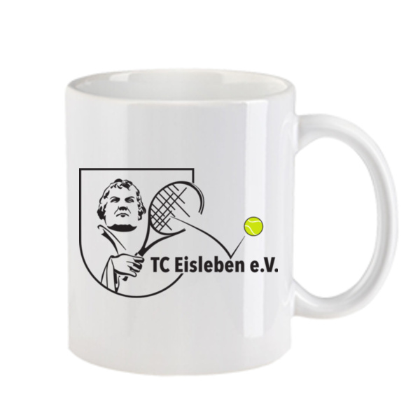 Tassendruck - Tasse weiß glänzend Miniaturansicht