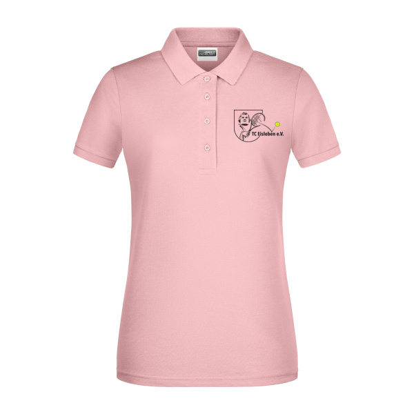 Brustdruck schwarz - Ladies' Basic Polo Miniaturansicht