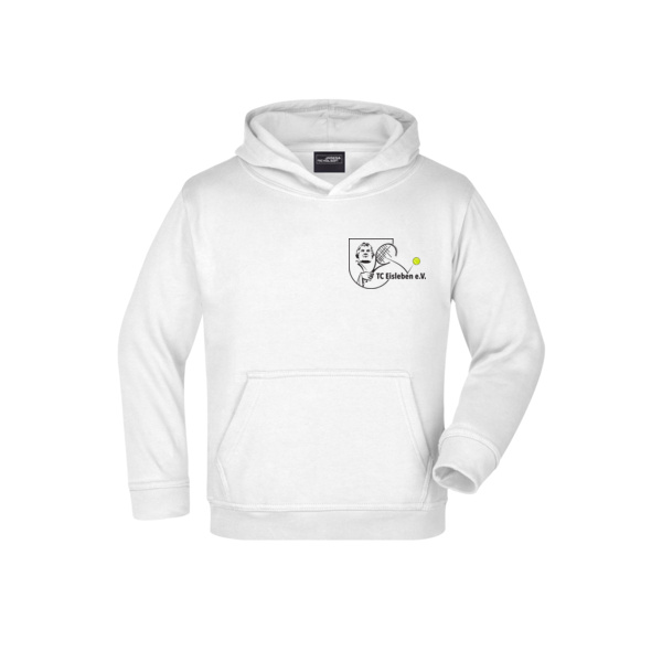 Brustdruck schwarz - Hooded Sweat Junior Miniaturansicht